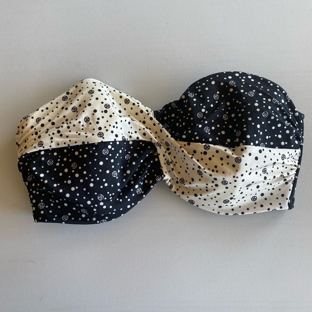Victoria's Secret Bandeau strapless swim top